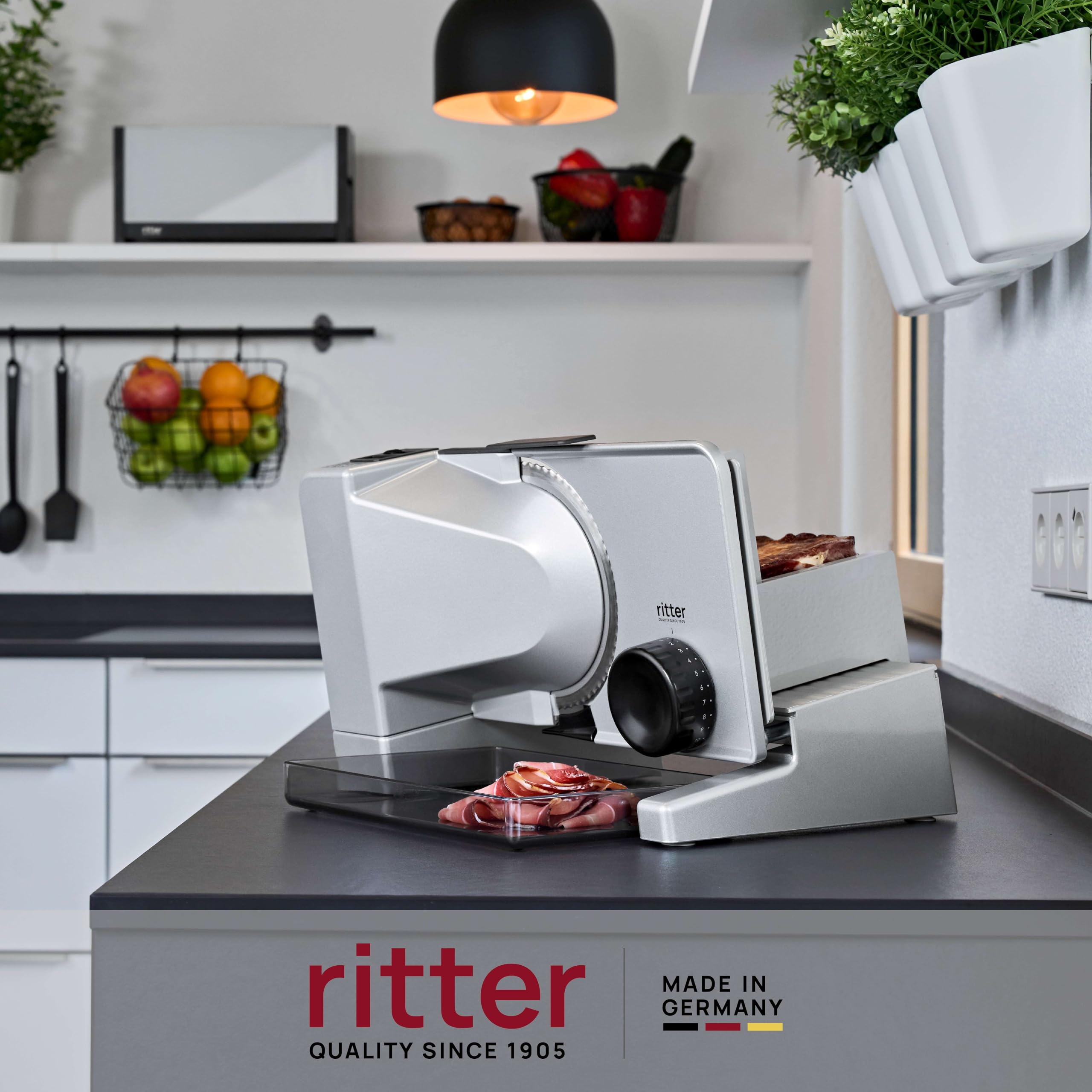 Affettatrice ritter serano 7, affettatrice elettrica con motore in