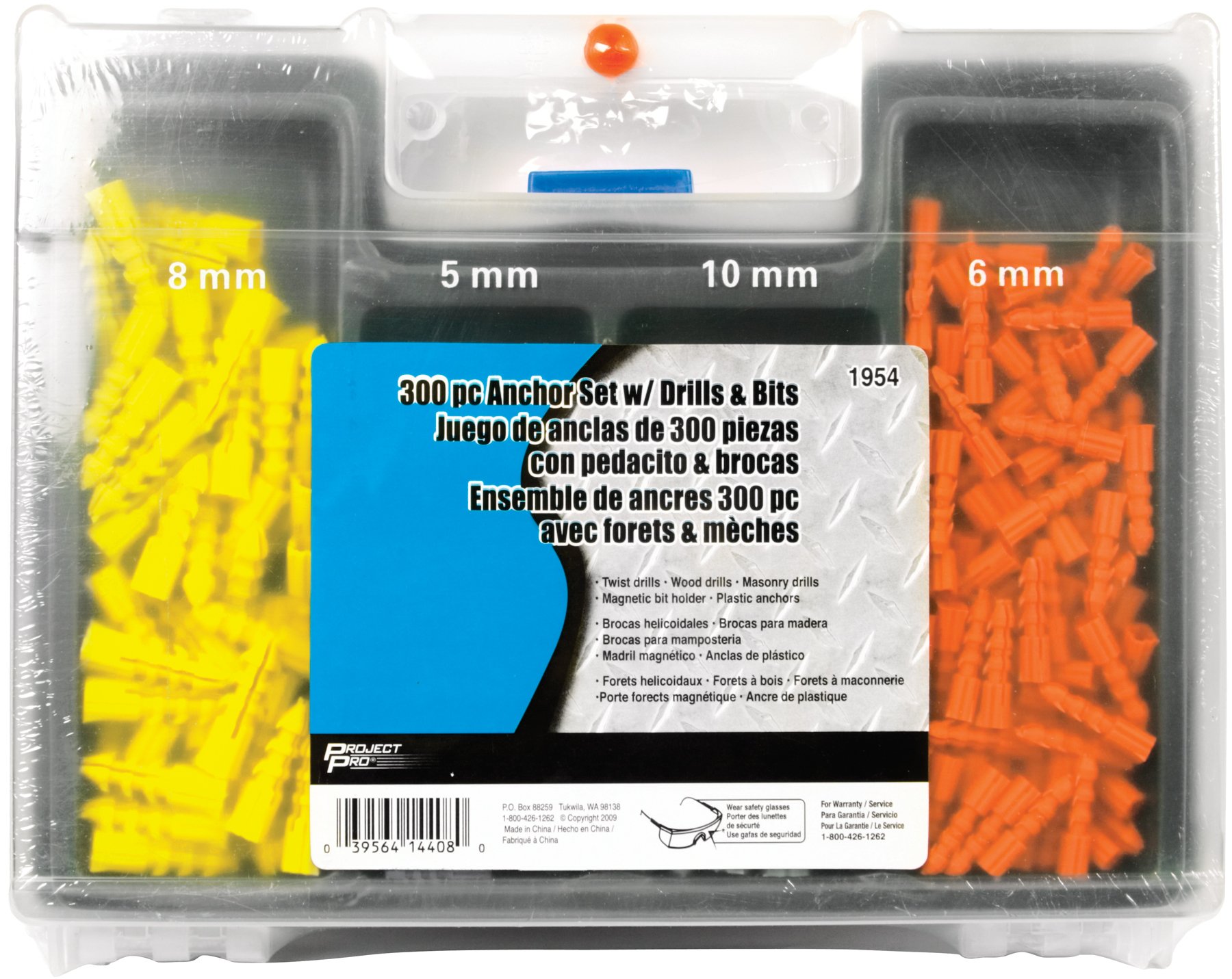 Performance Tool (1954) 300-Piece Anchor Set