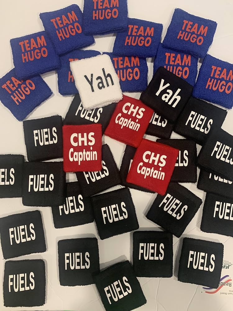 Gray Wrist Sweatbands - 2 Pack