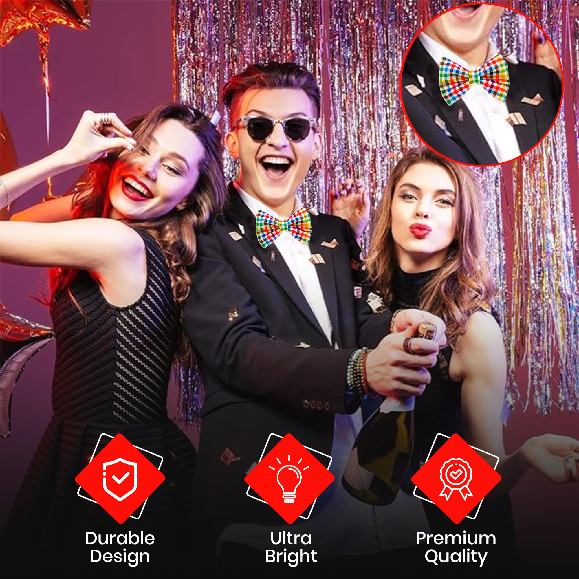 Virginia Tech Oxford Bowtie