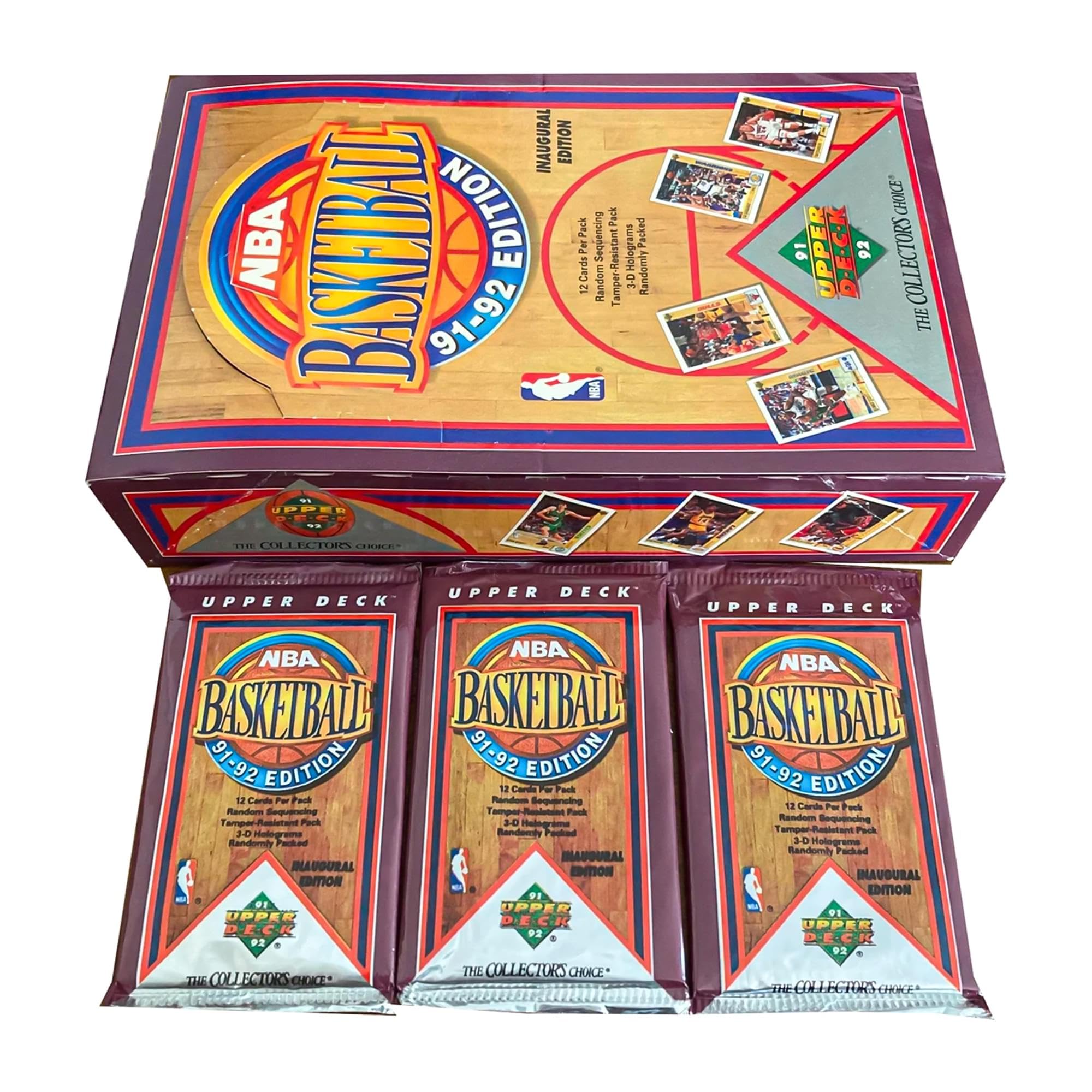 1991-92 Upper Deck Basketball Factory Sealed 500 Card Set Premier Edition!