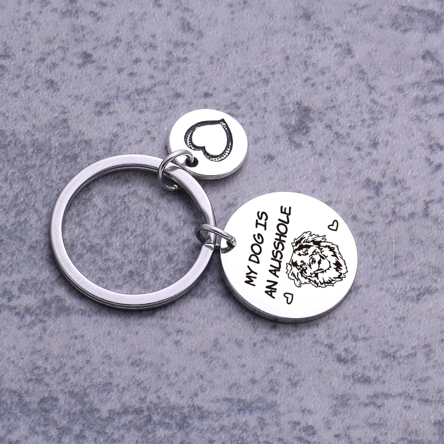 Australian Shepherd Keychain Aussie Gifts Australian Shepherd Dog Jewelry For Dog Mom Dad - Image 5