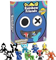 Vista 1 de Rainbow Friends - Set coleccionista de minifiguras de 10 unidades (10 figuras coleccionables, Serie 2)