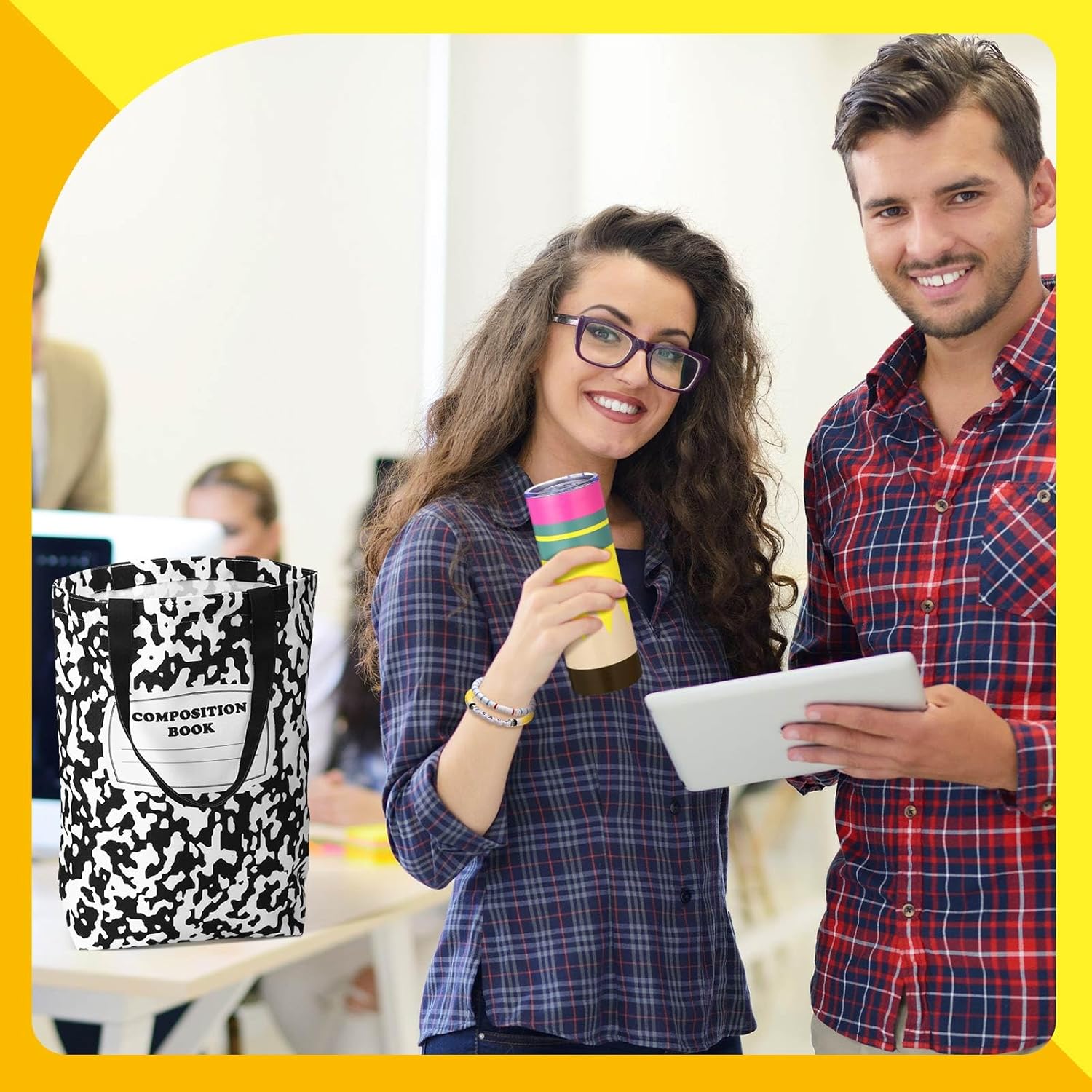 Sieral Graduation Teacher Appreciation Gifts for Women Thank You Teacher Gifts Set First Day of School Appreciation Favor Basket Set of 8(Composition) - Image 6