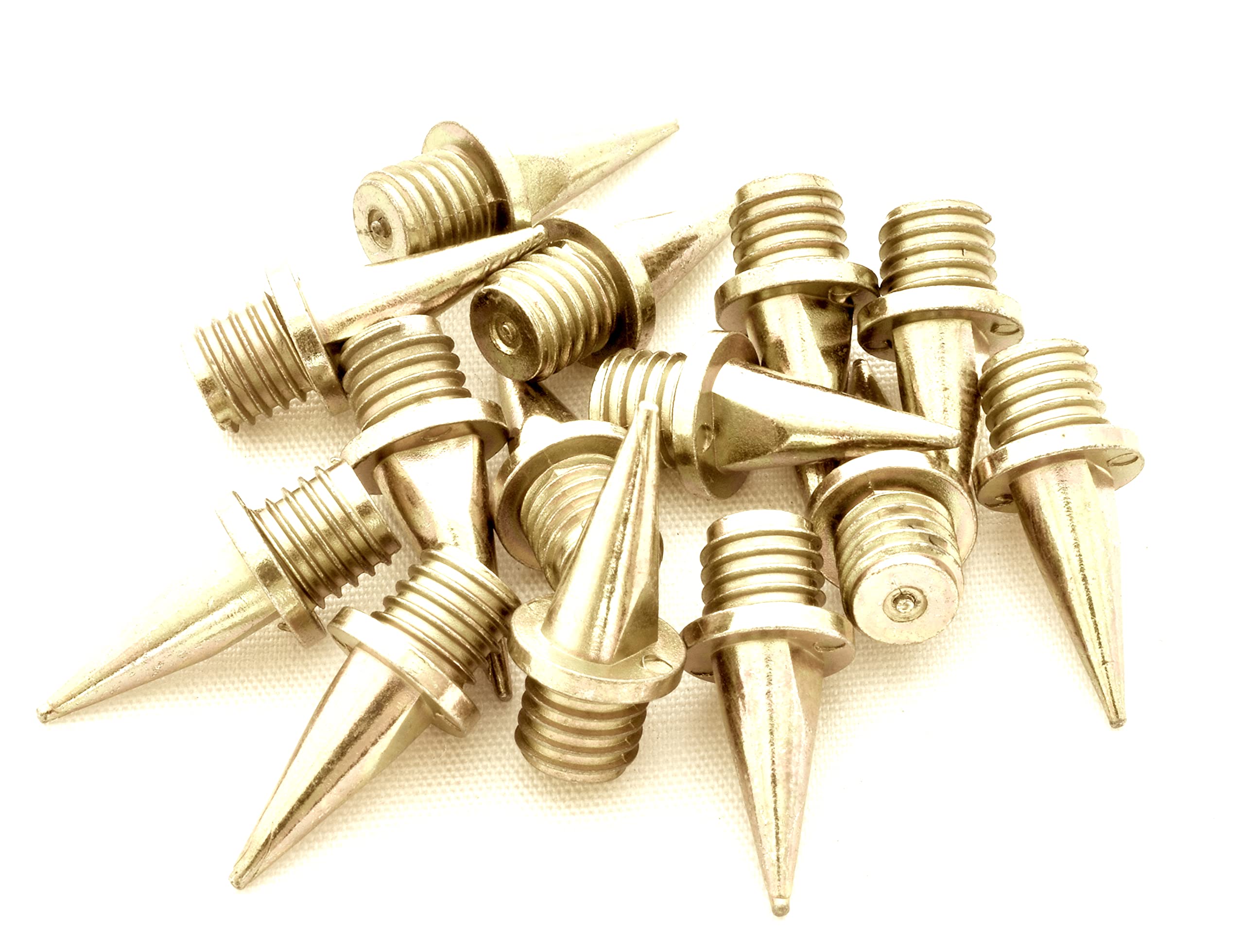 ecoSpikes1/2 inch (12 mm) Gold-Tone Track and Cross Country Spikes