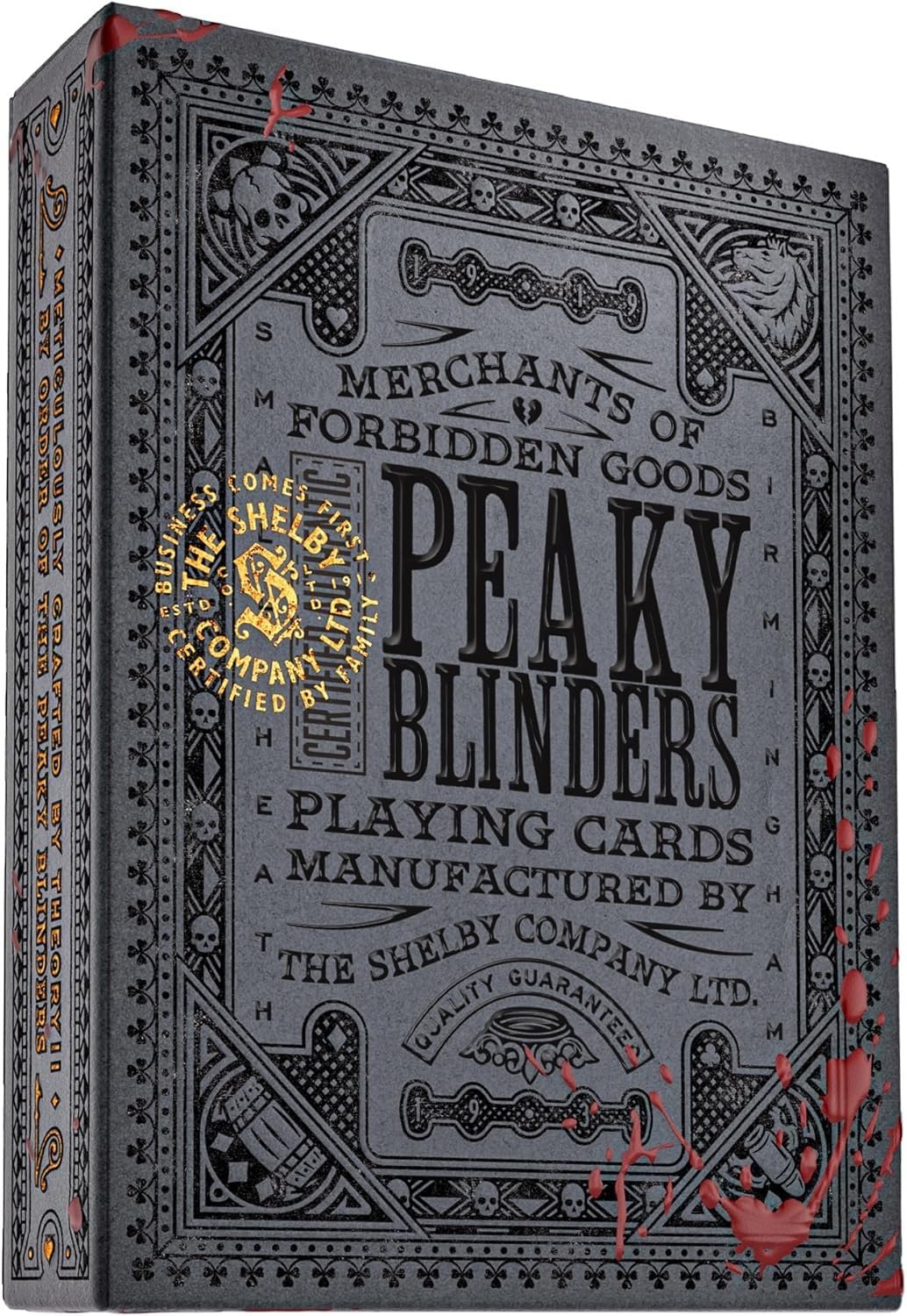Amazon.com: theory11 Peaky Blinders Playing Cards – Premium
