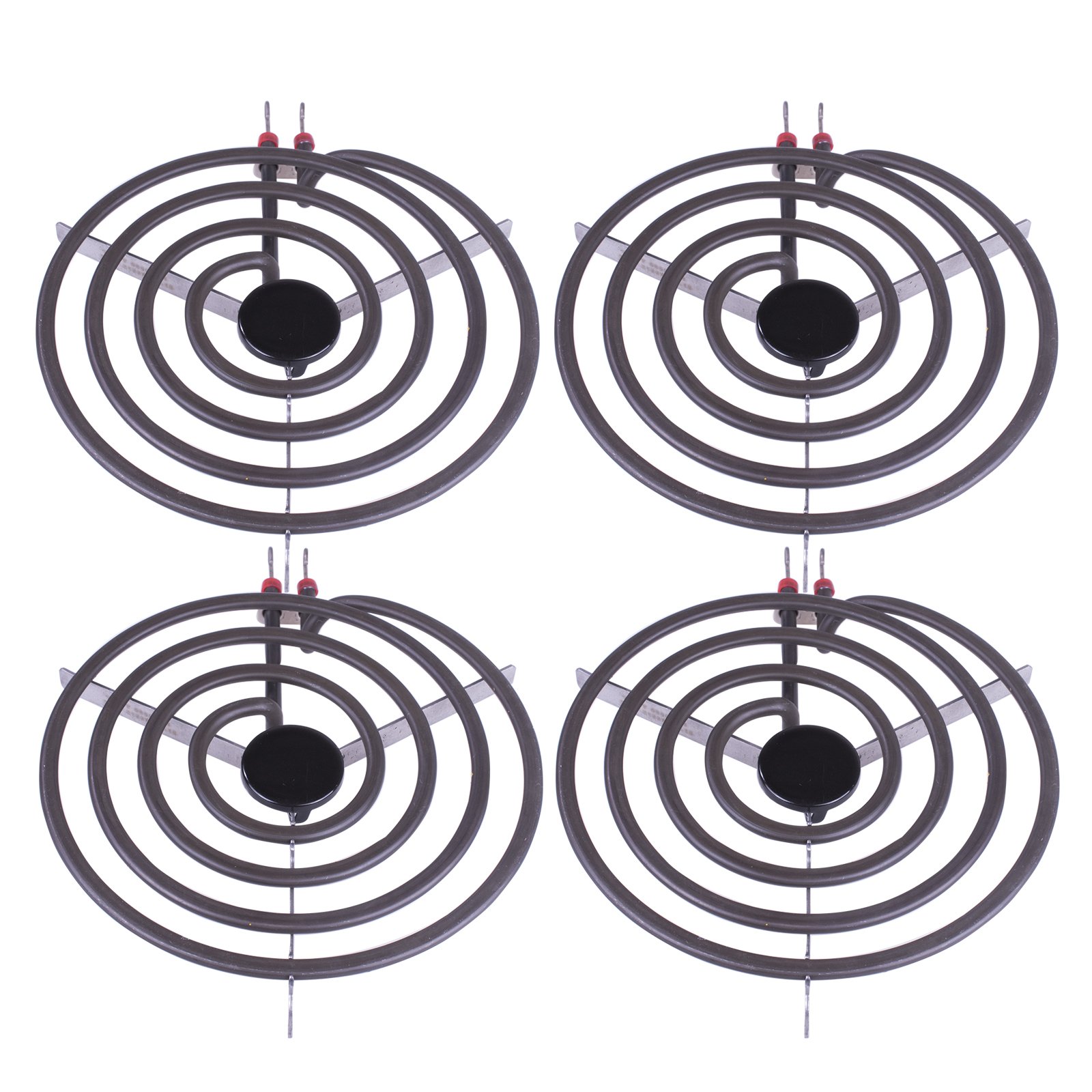 Juego de elementos de quemador eléctrico para aparatos de cocina MP22YA, 2 piezas MP15YA de 6 pulgadas y 2 piezas MP21YA de 8 pulgadas