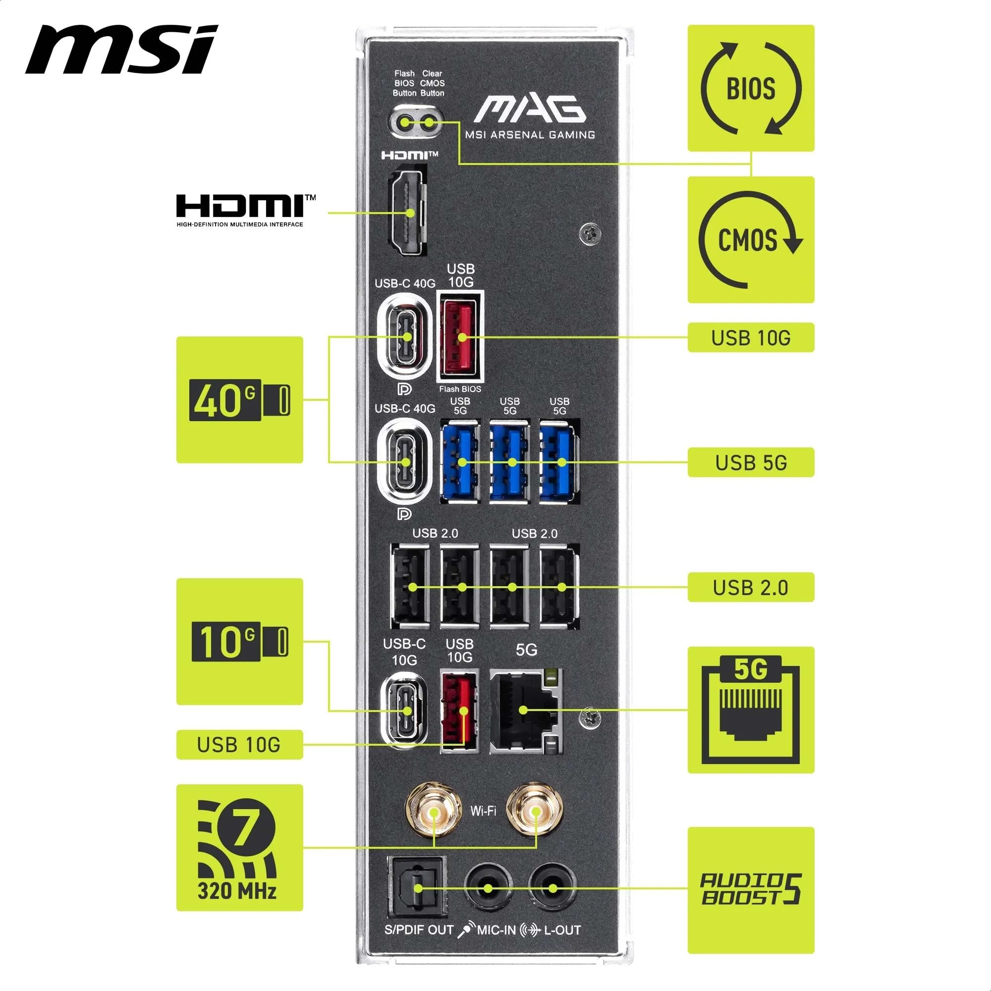 Amazon | MSI MAG X870E TOMAHAWK MAX WIFI ATXマザーボード MB6976
