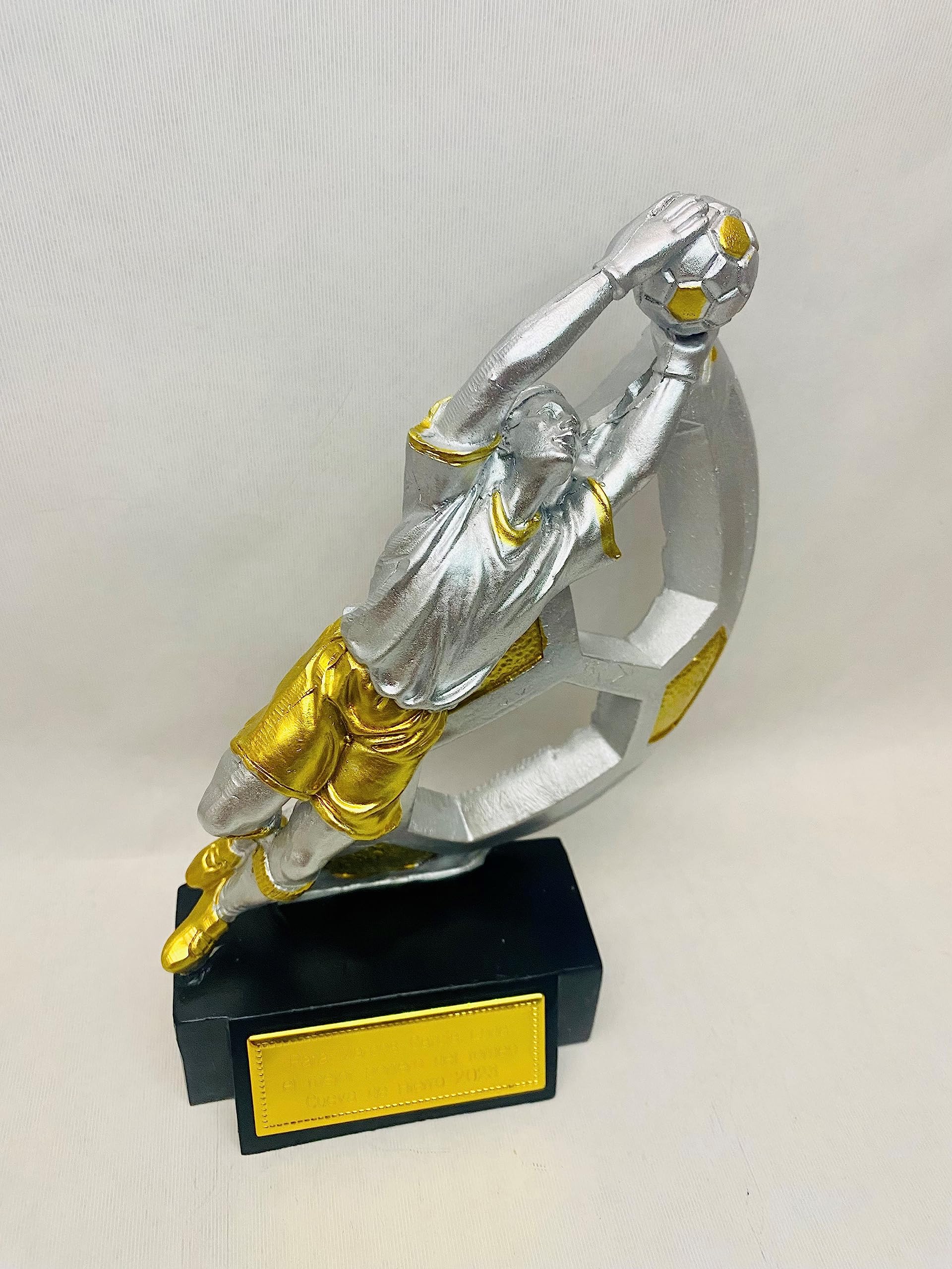 Trofeo Portero Fútbol GRABADO Premio Zamora PERSONALIZADO