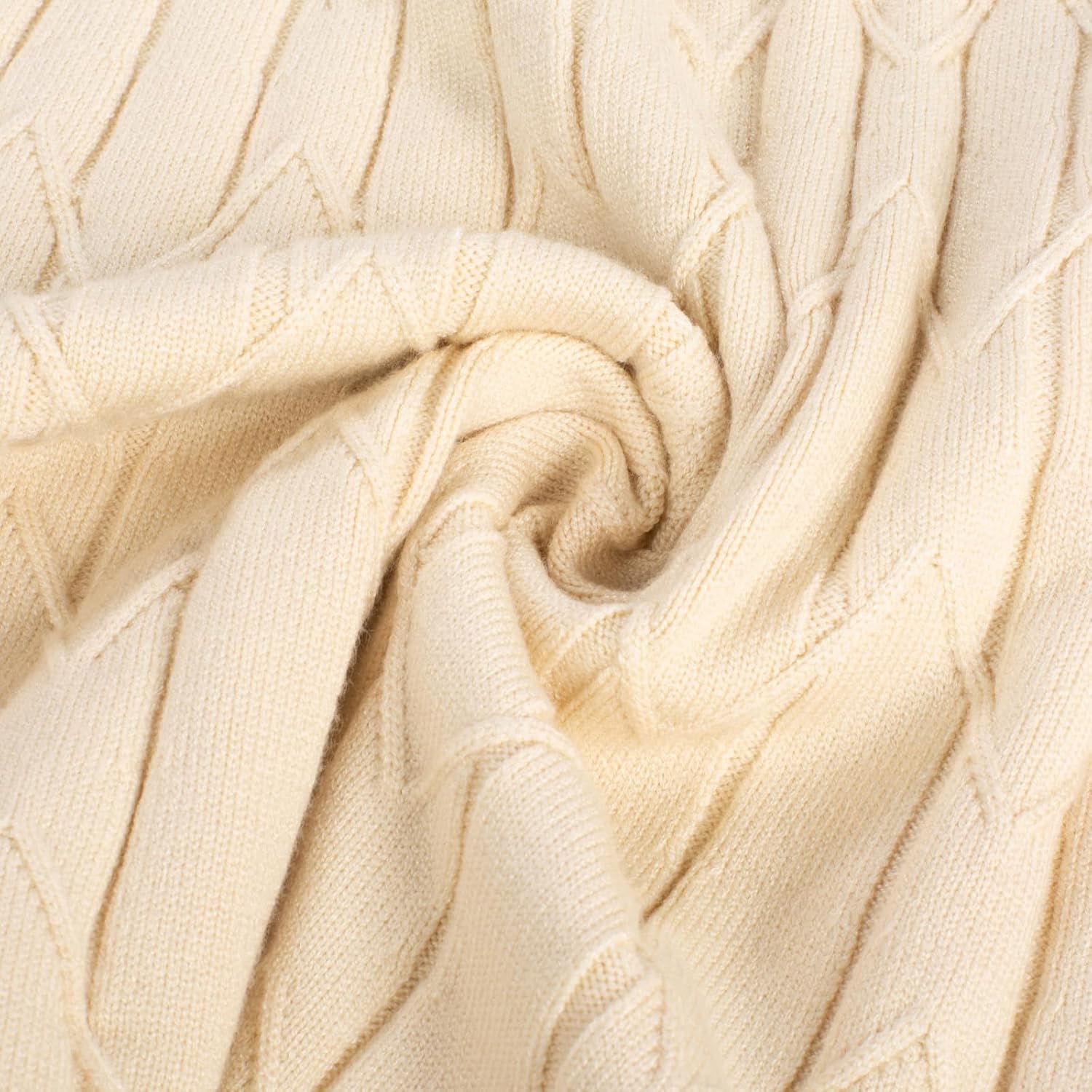 GRACE KARIN Girls Dress Fall Winter Sweater Long Sleeve Cable Knit Button Casual Dresses for Teen Girl 6-14Y - Image 6