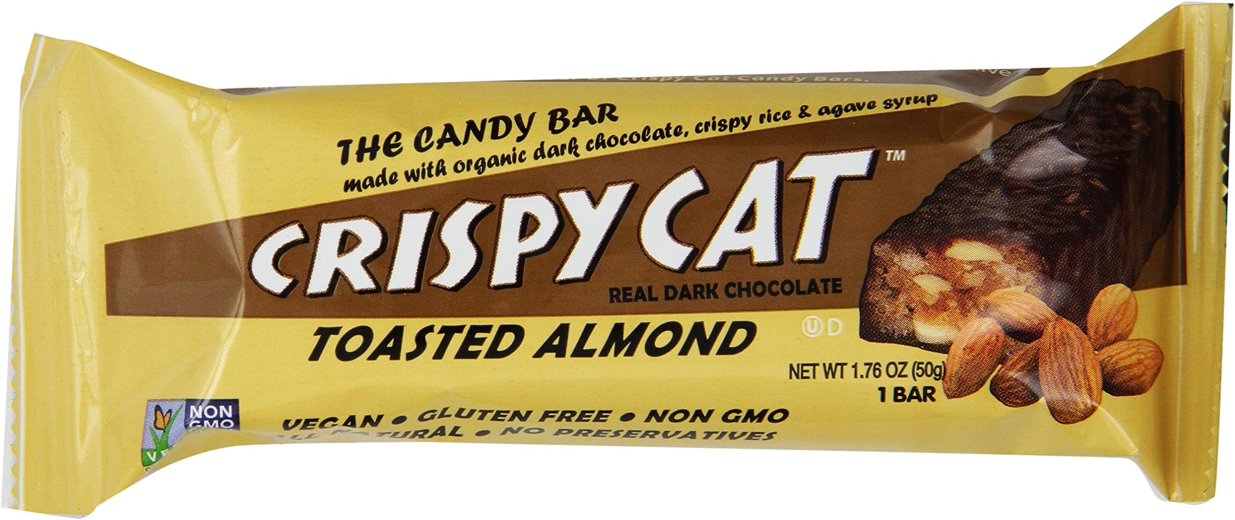 Toasted Almond Candy Bar, 1.75-Ounce Bags (Pack of 12)