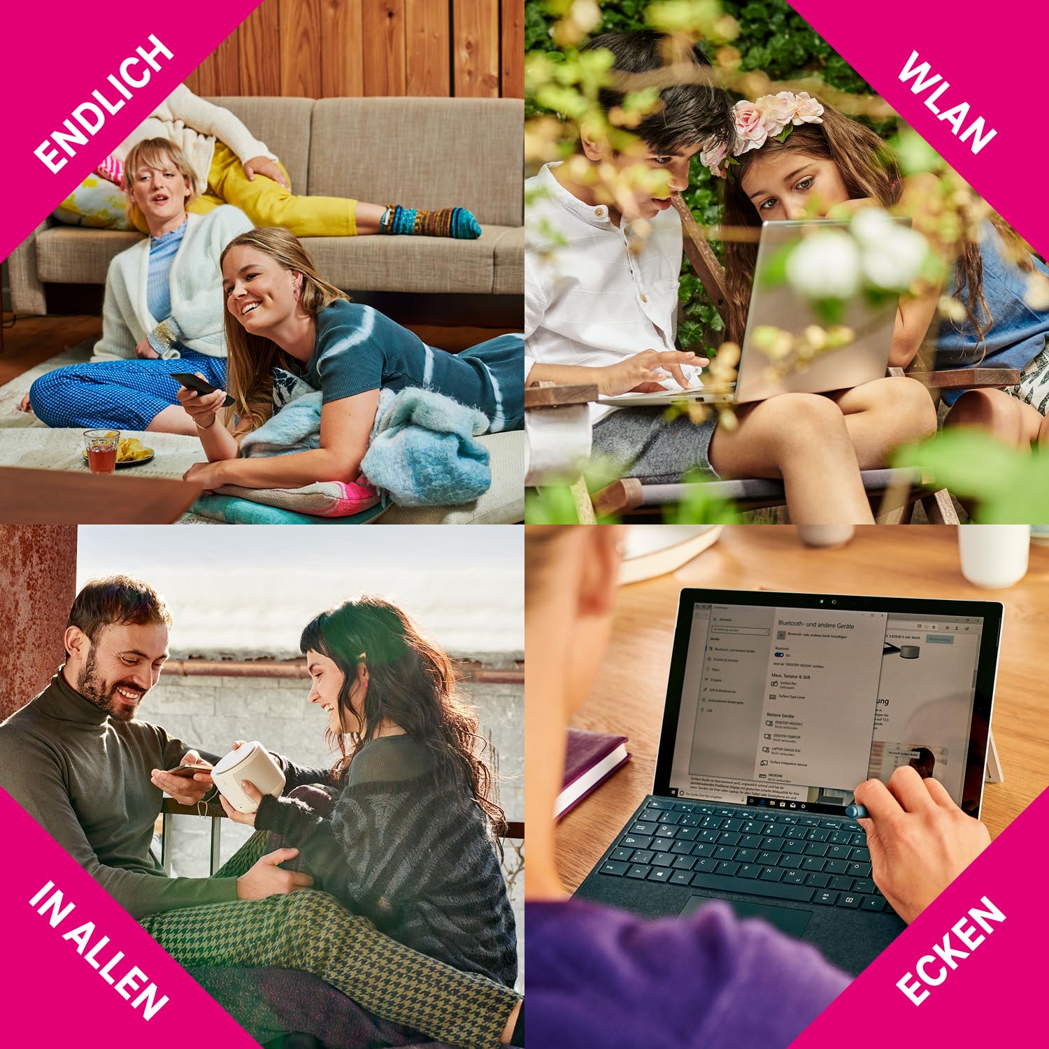 Telekom Speedport 7 Repeater – nur kompatibel mit Speedport 7 Router I Wi-Fi 7 fähiger WLAN-Verstärker I 6.400 Mbit/s, Mesh-Technologie I Ideal für TV in UHD & 4K I Plug & Play per WPS, LAN-Anschluss