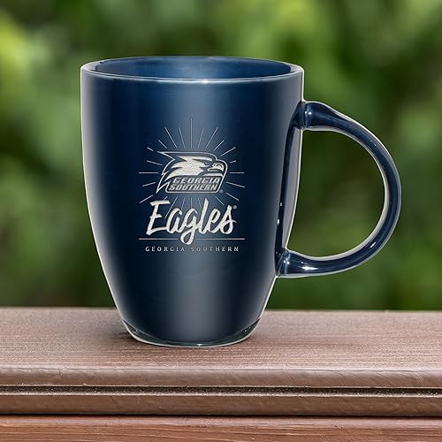 Vista 12 de Rico Industries NCAA - Taza de cerámica con grabado láser, 18 onzas, café y té