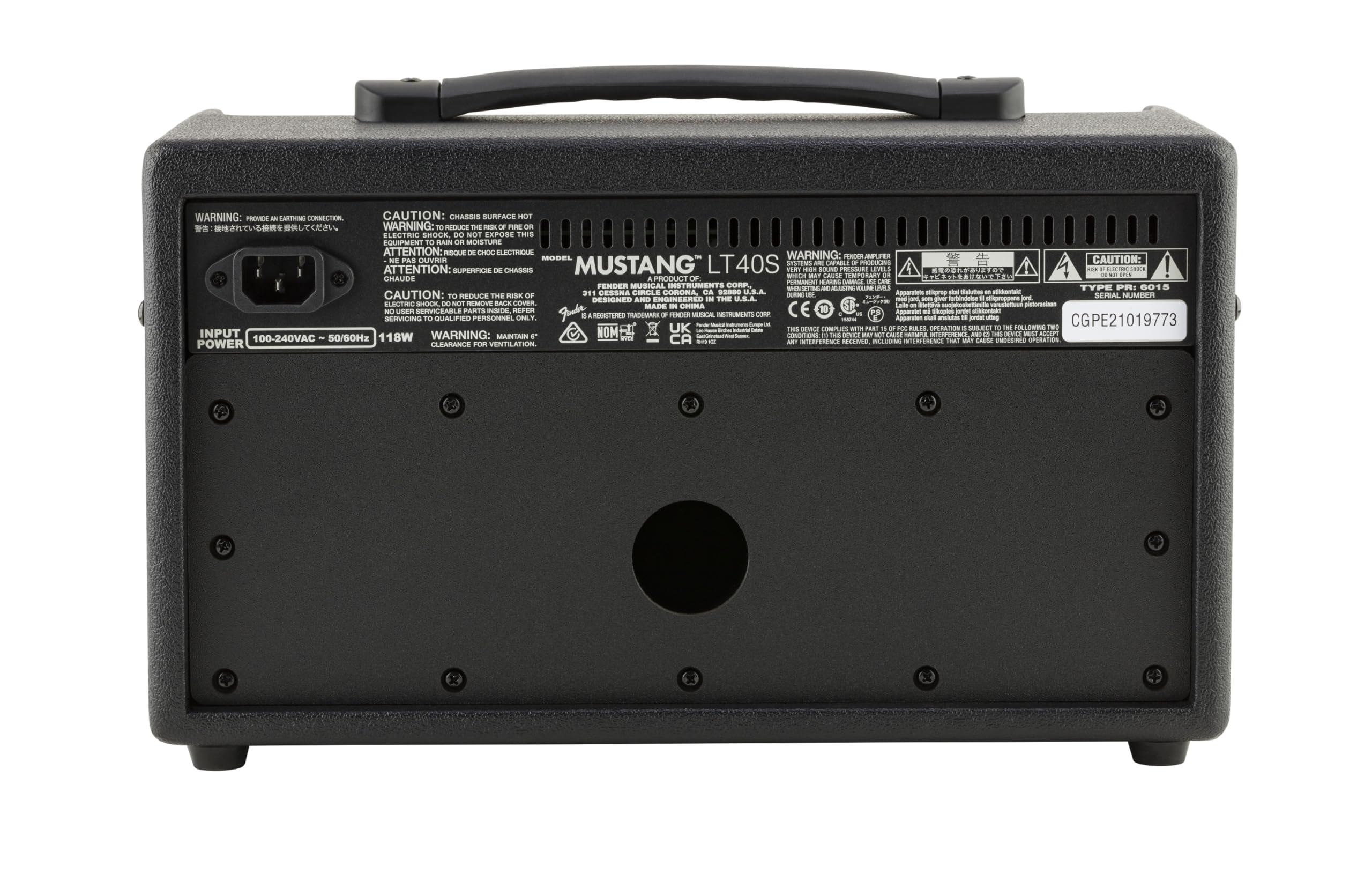 Fender LT40S - 40 W Modeling-Combo-Verstärker, Ideal für elektrische Gitarren