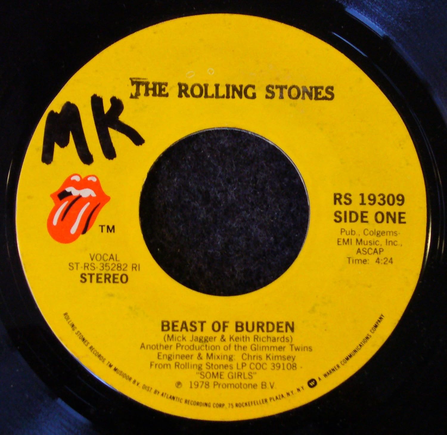 Beast of Burden / When the Whip Comes Down Music