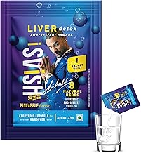 Svish Liver Detox Powder | Pack of 5 (3.5g) | 8 Natural Herbs | Hangover Relief | Liver Detox Solution