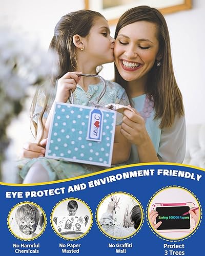 Miniatura 6 de bravokids Tablero de dibujo educativo para niños de 8.5 pulgadas, tarjetas didácticas parlantes con 112 tarjetas de doble cara para niños y niñas de