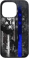Vista 10 de Trump Police USA Flag Skull Thin Blue Line Support Case for iPhone 17
