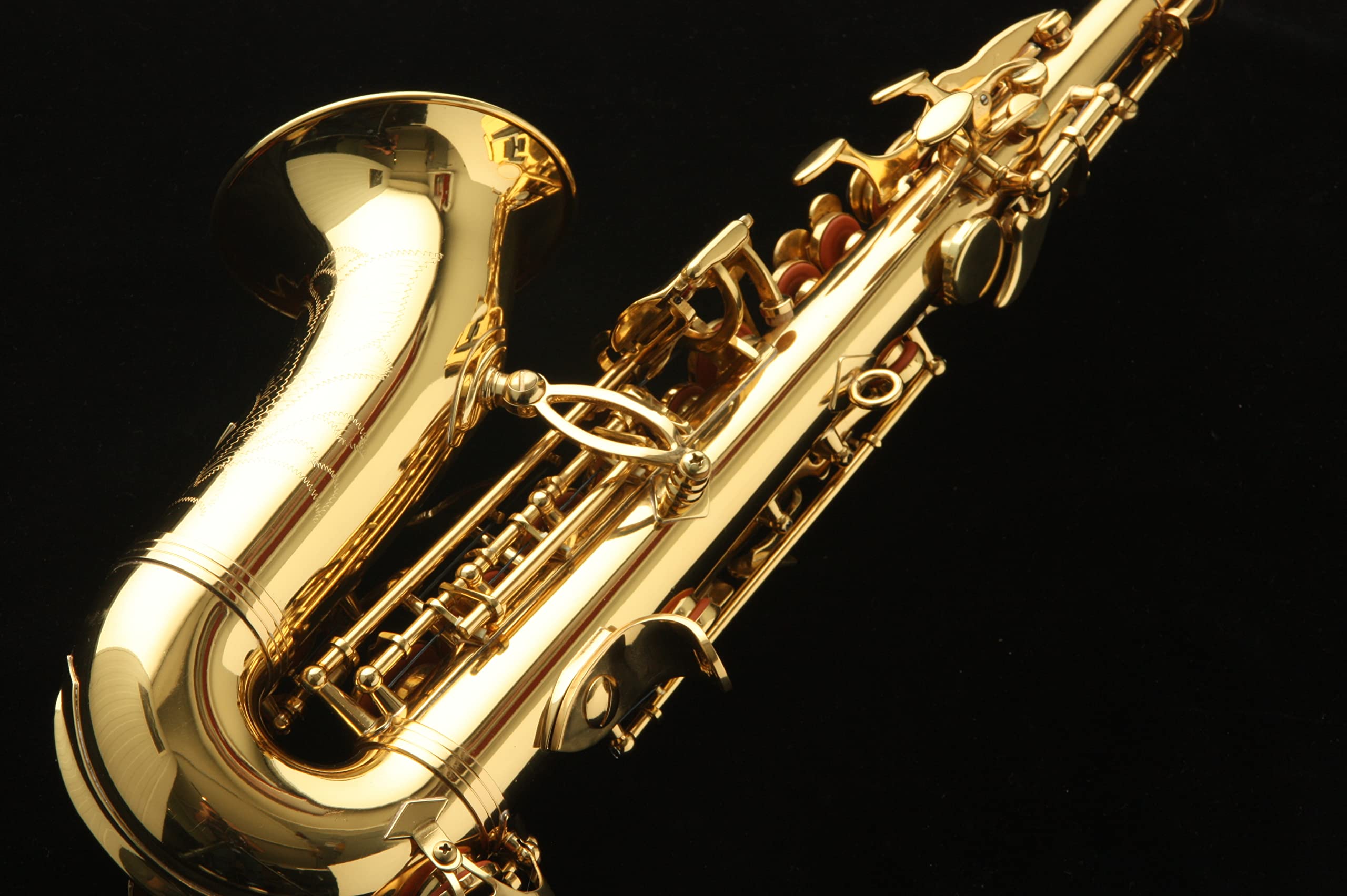 Saxo soprano Curvo Harlem SSC-310 Nuovo! Con astuccio leggero