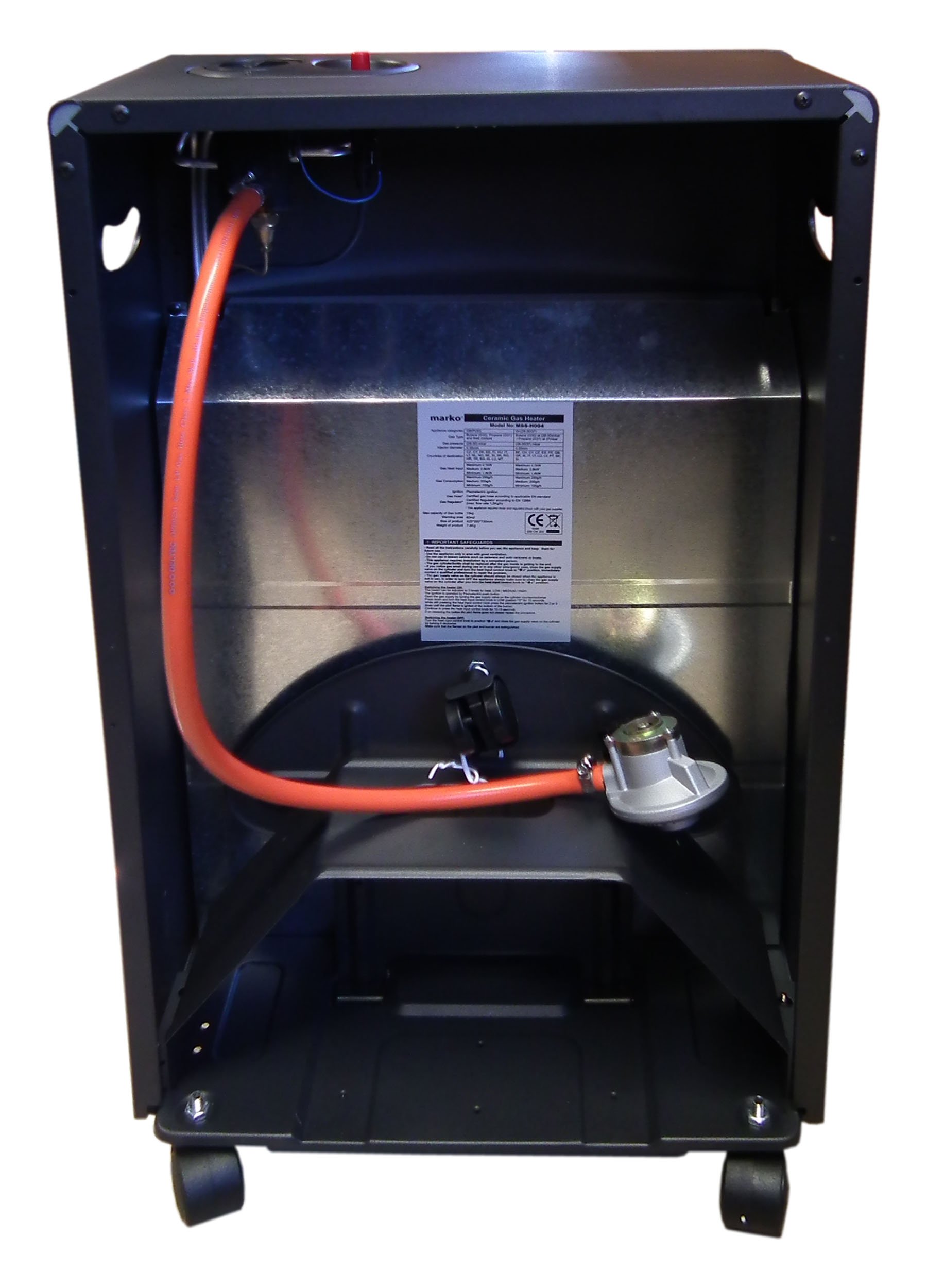 4.1KW Black Portable Gas Heaters w/ Free Regulator for 15KG Butane Gas  Bottles : Amazon.co.uk: Garden