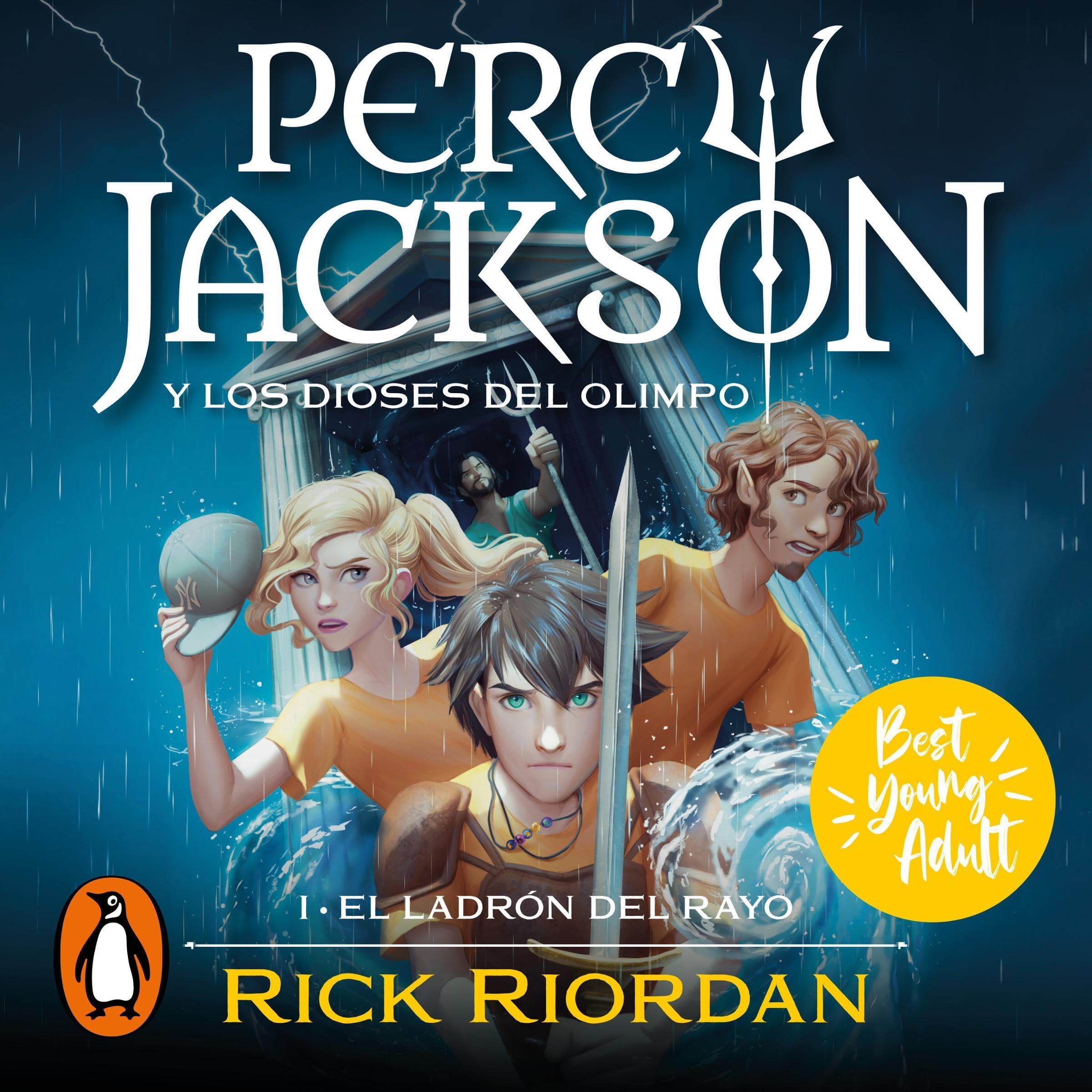 Cover art for El ladrón del rayo [The Lightning Thief]