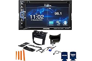 Alpine Bundle - INE-W970HD 6.5-Inch Nav Receiver with PAC RPK4-HD1101 Installation Kit