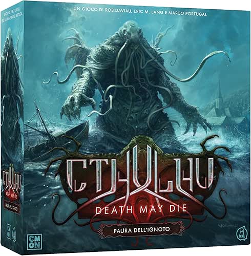 Asmodee Cthulhu Death May Die - Paura dell'Ignoto, Gioco da