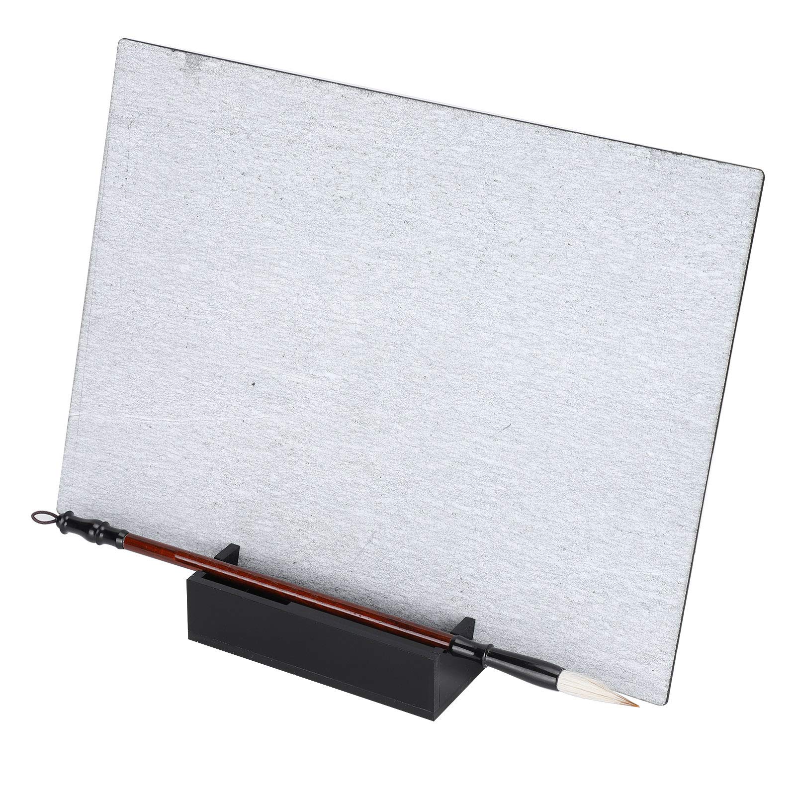 Buddha Board Wasser-Schreibset – 300 X 215 Mm Großer Zeichenblock mit Pinsel und Wasserbehälter Zum Malen, Kritzeln, Kunst und Zur Entwicklung Kreativer Fähigkeiten.