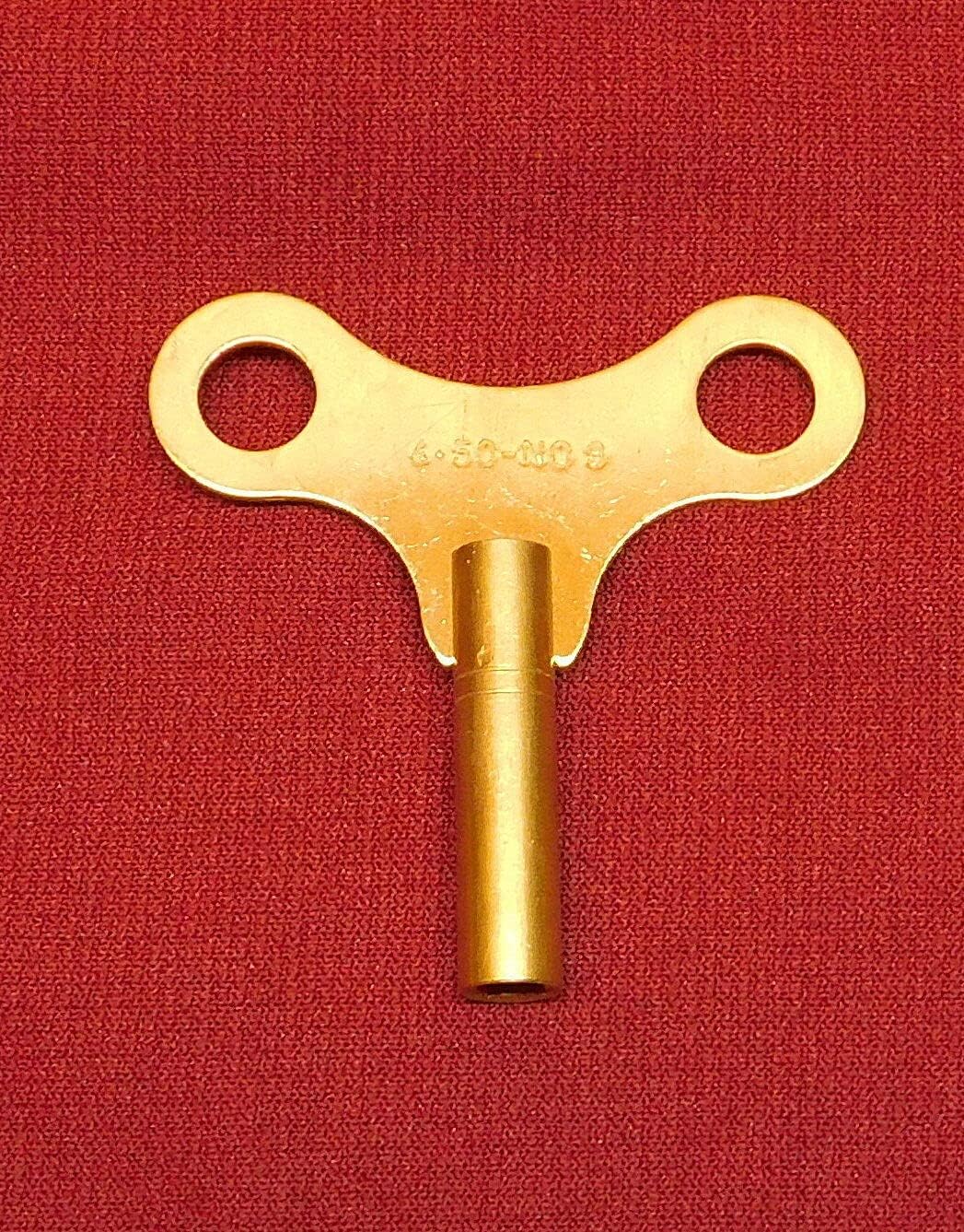 Replacement for Clock Winding Key 4.5 mm Brass 4.50 mm Size