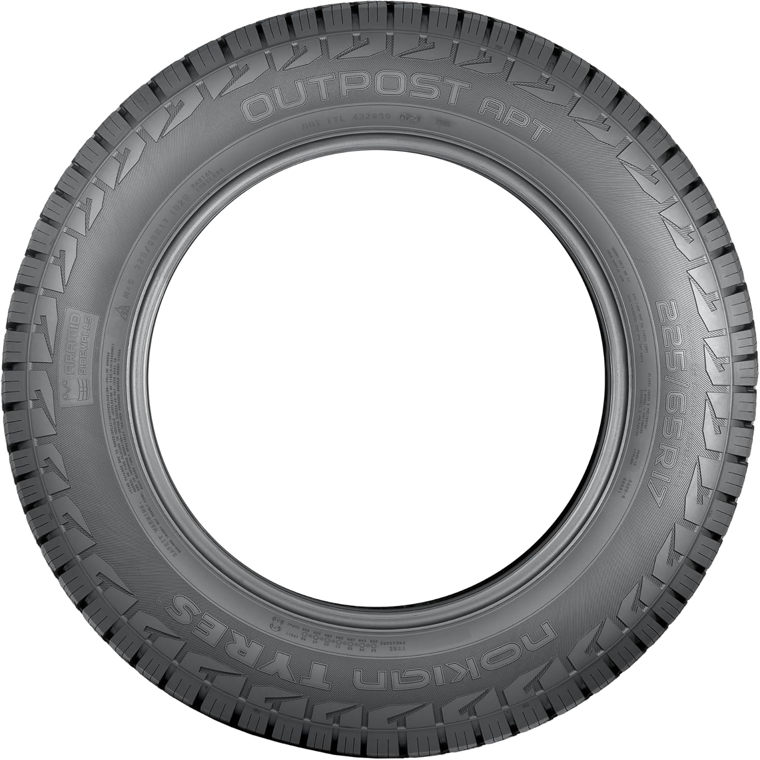 Nokian Tyres Outpost APT 225/65 R 17 102H All-Purpose Tire