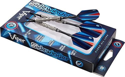 Miniatura 9 de Viper Sidewinder 80% tungsteno punta suave dardos, 0.63 oz