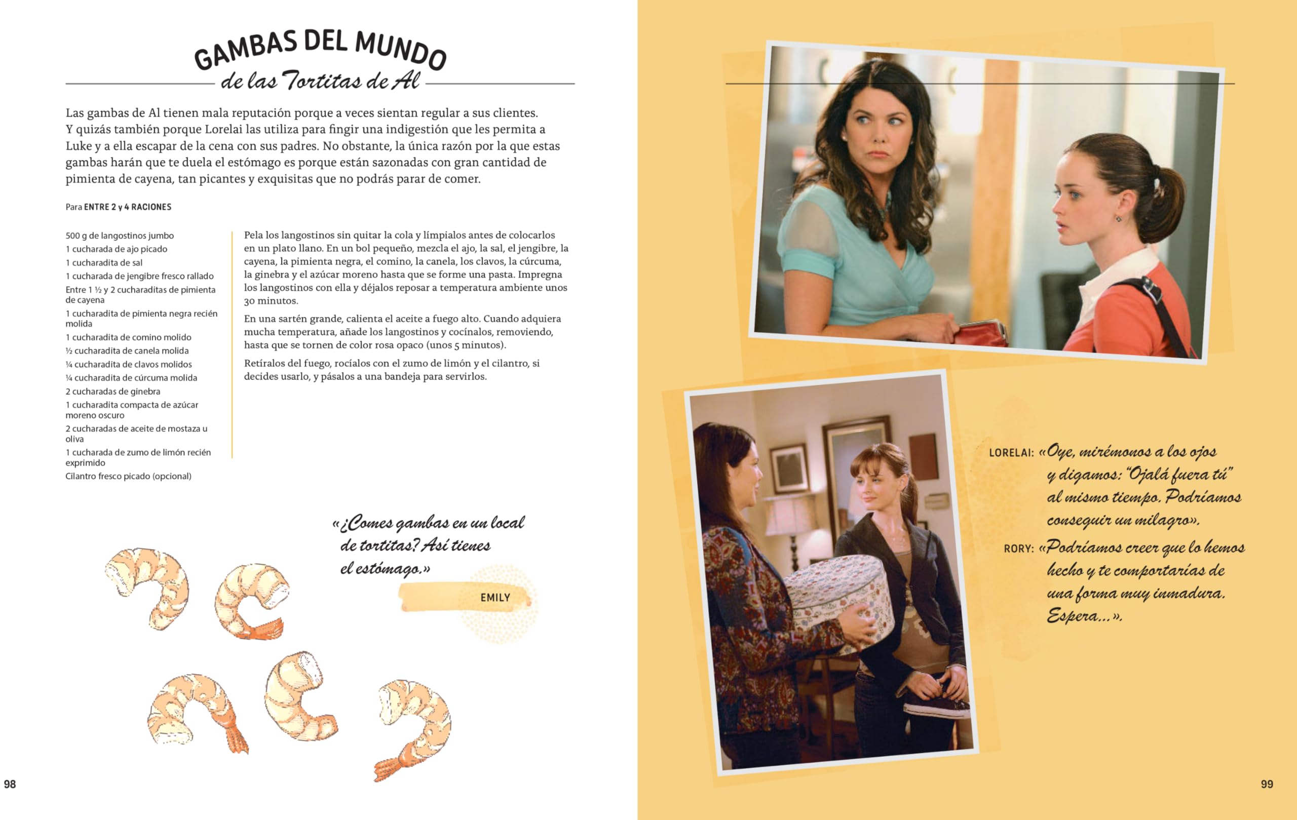 Las chicas Gilmore. El libro de cocina oficial (Gastronomía)