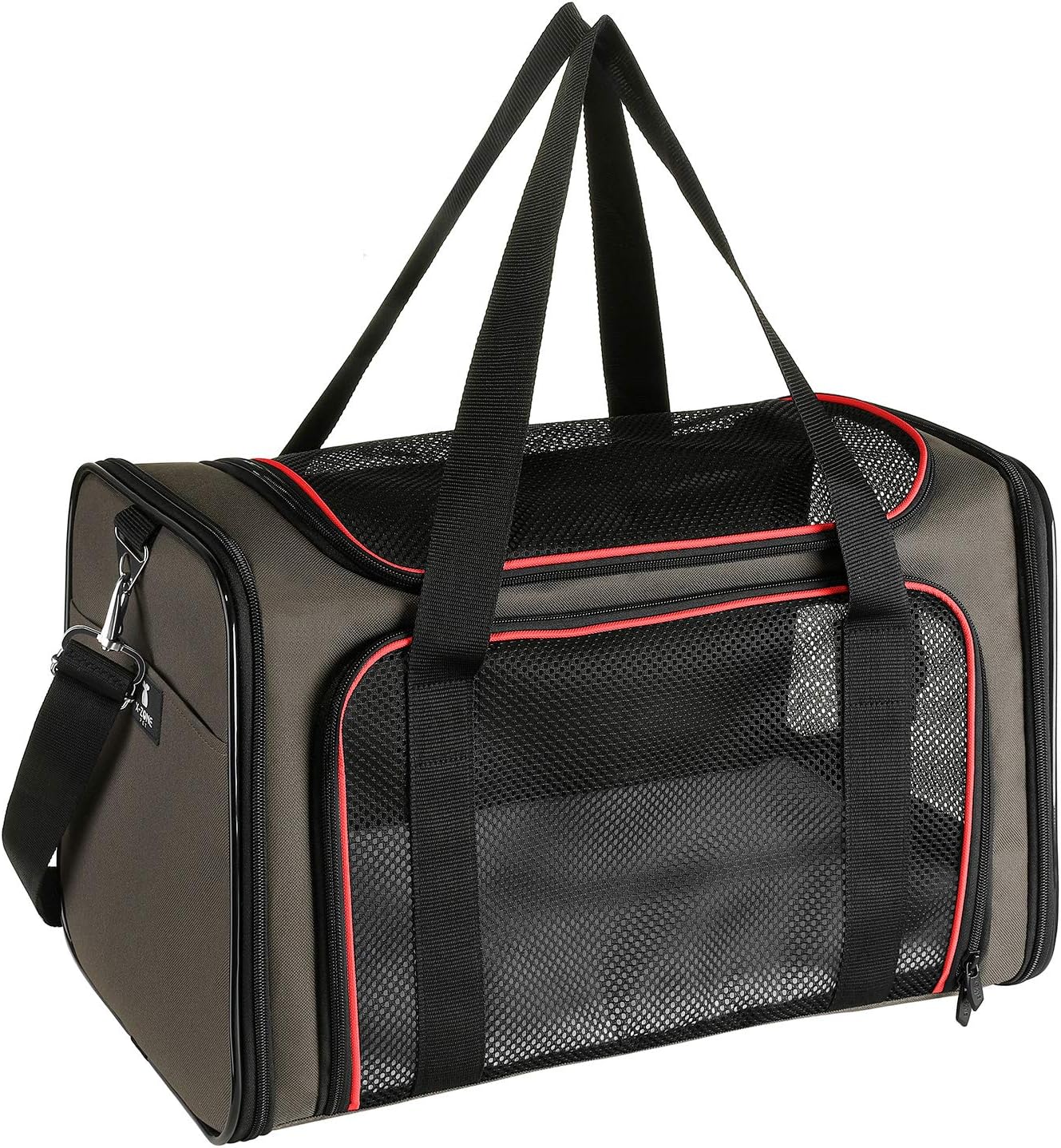X-ZONE PET Airline Approved Pet Carriers,Soft Sided Collapsible Pet Travel Carrier for Medium Cats and Puppy
