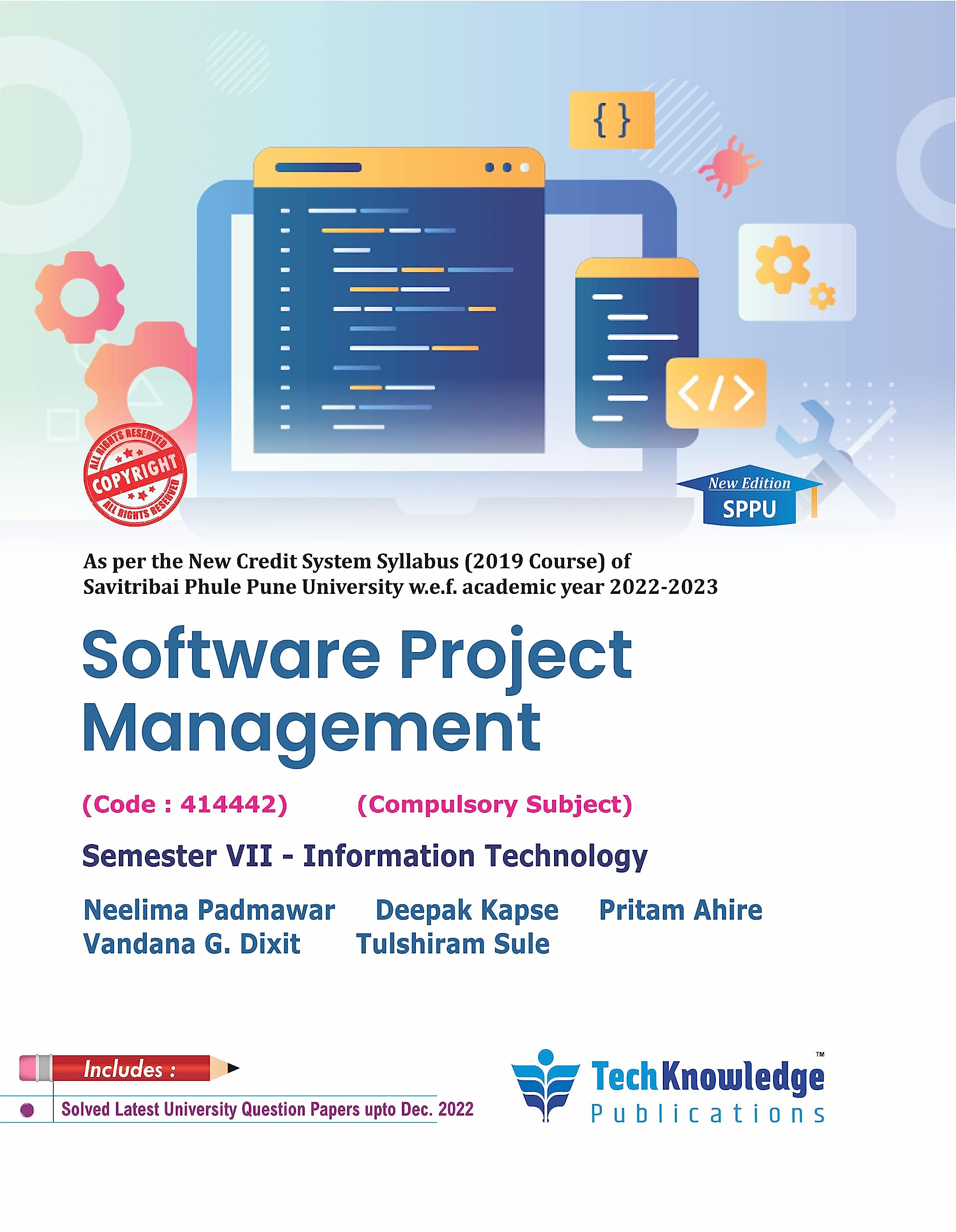 Software Project Management (PU) For SPPU B.E. IT Engineering Sem 7 Pune University
