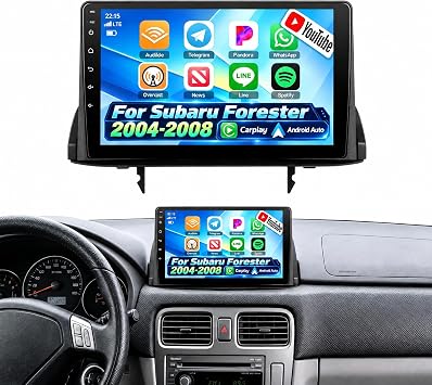 9 IPS for Subaru Forester 2004-2008 Car Stereo with Wireless Carplay