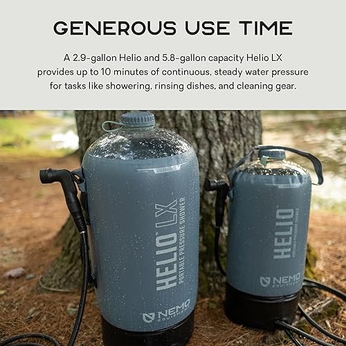 Miniatura 9 de NEMO Helio - Ducha portátil para campamento a presión