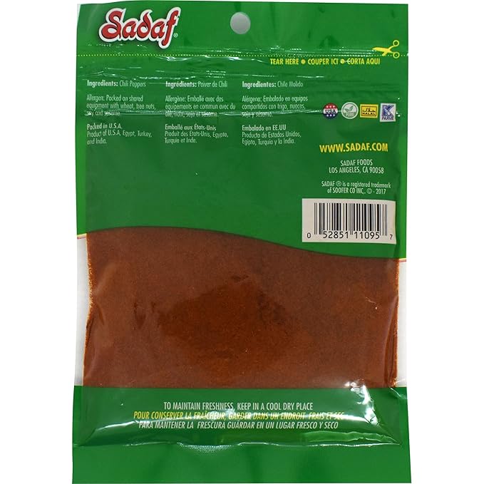 Sadaf Chili Powder - Especia de Chile para Cocinar - Kosher - 2 Oz miniatura 2