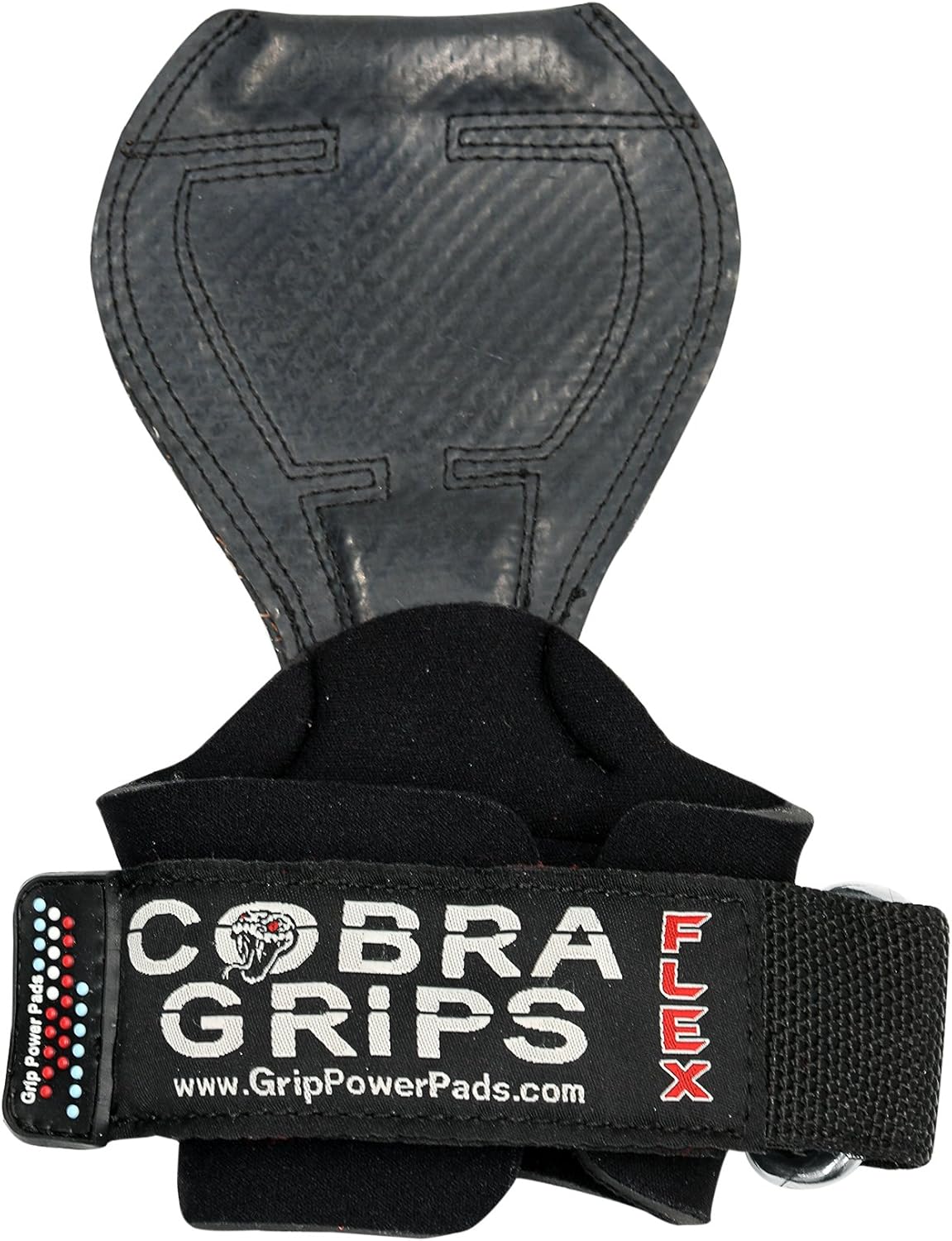Cobra Grips Flex Model Weight Lifting Gloves Heavy Duty Straps Alternative Power Lifting Hooks for Deadlifts with Padded Wrist Wrap Support Bodybuilding