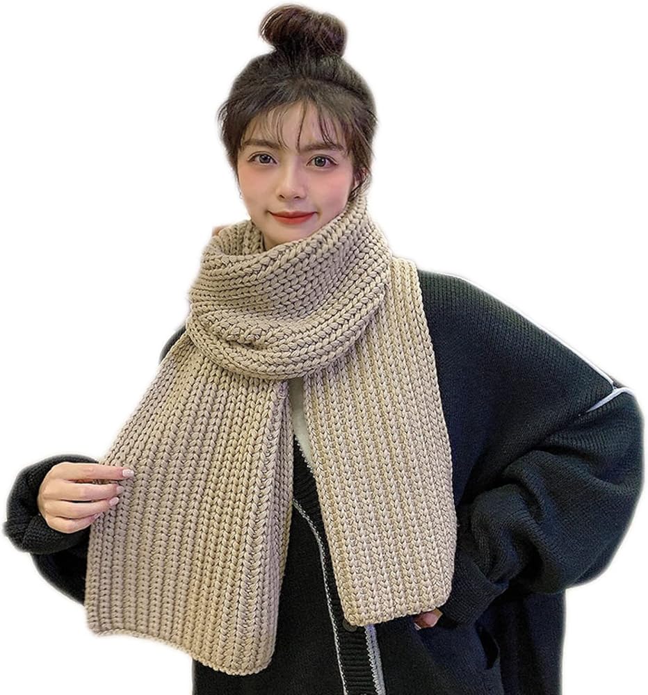 Amazon | [JUIN] マフラー ストール レディース F ロング ニット 大判