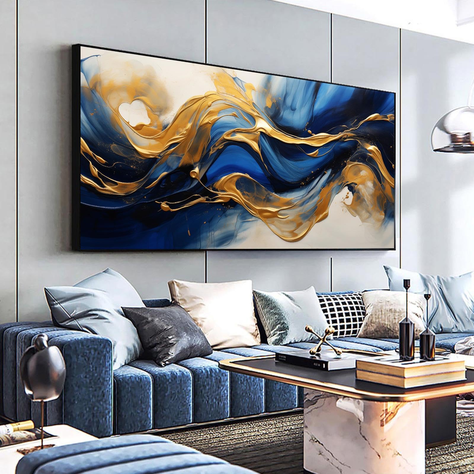 Poster Formule 1 Sur Toile 30x45 Cm - Style Peinture à L'huile - Déco Murale Salon, Chambre, Bureau - Sans Cadre