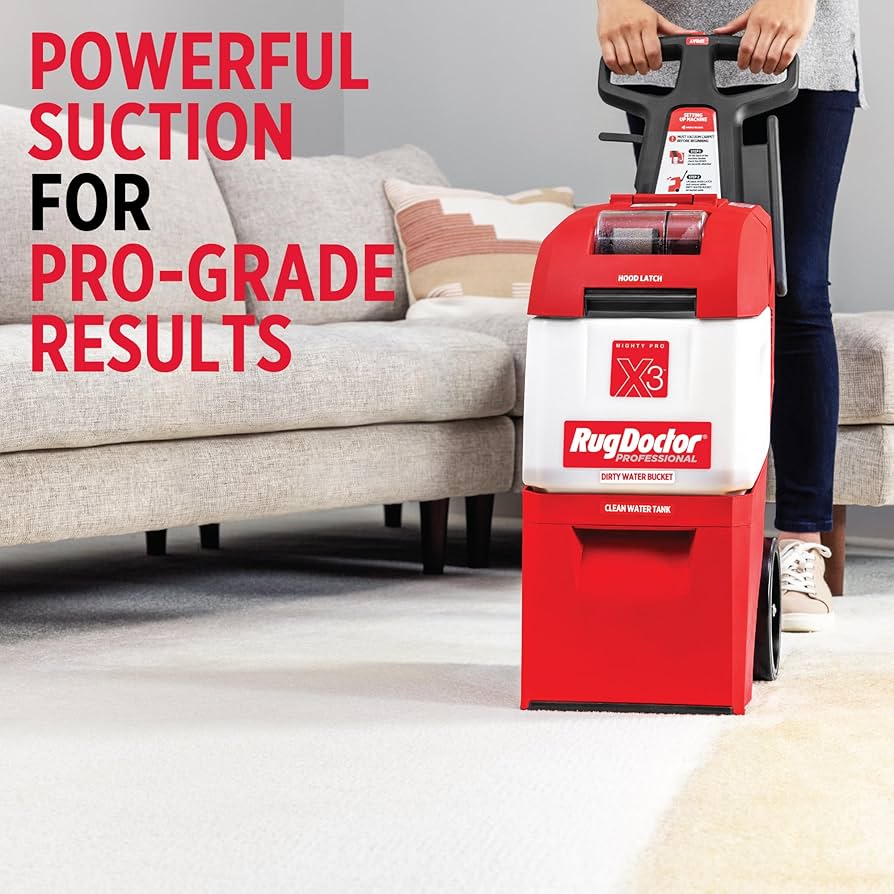Amazon.com: Rug Doctor Mighty Pro X3 Commercial Carpet Cleaner