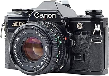 Amazon.com : Canon AE-1 35mm SLR Film Manual Focus Camera (Black