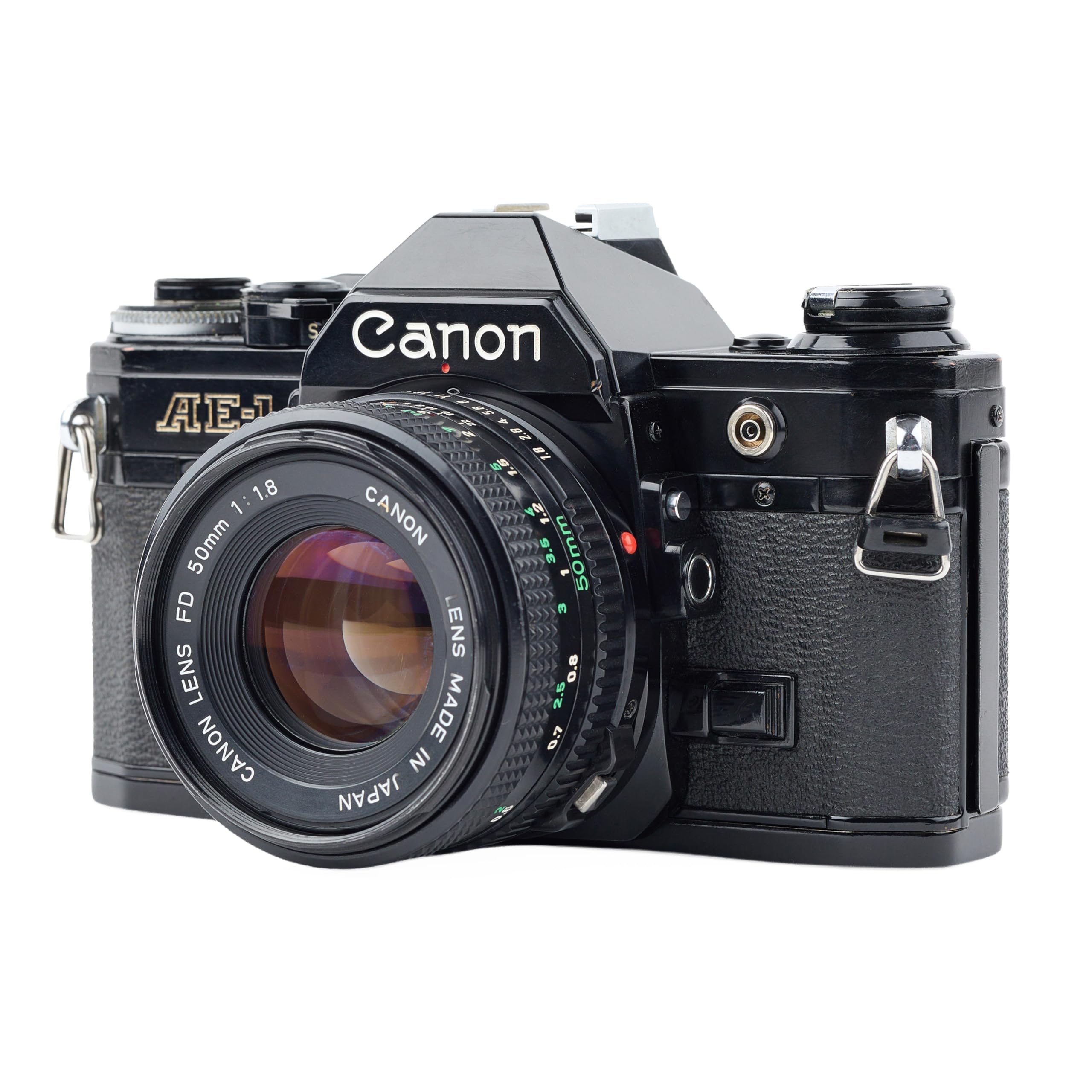 Amazon.com : Canon AE-1 35mm SLR Film Manual Focus Camera (Black