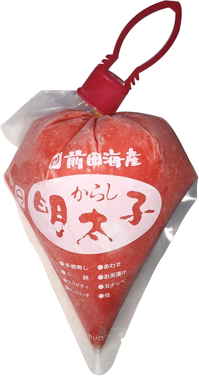 Amazon 辛子明太子チューブ 500g 【冷凍】 業務用 前田海産 生鮮卸売市場 魚卵 通販