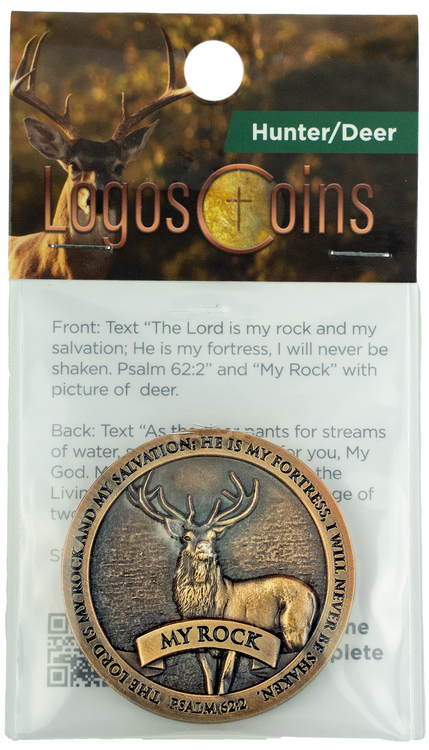 Wildlife Challenge Coin, Bulk Pack Of 10 American Elk Deer Nature Coins