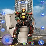 リアルスーパーポリスロボットアーミーカートランスフォーマーバトルアタックウォーヒーロー3D楽しい子供向けゲーム：素晴らしいドライブフライングロボットヒーローファイティング犯罪攻撃都市救助ミッションシミュレーション - 警察ロボットゲーム