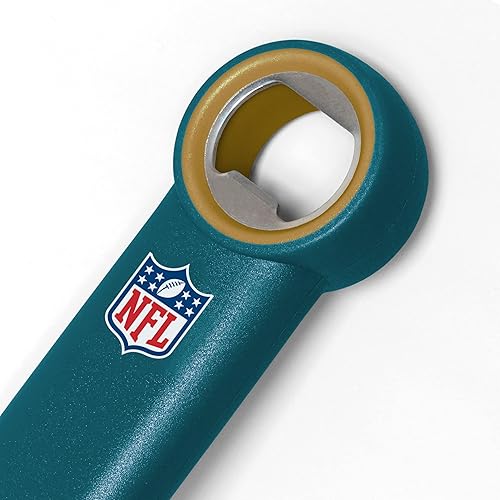Miniatura 45 de YouTheFan NFL - Espátula para barbacoa de acero inoxidable con abrebotellas