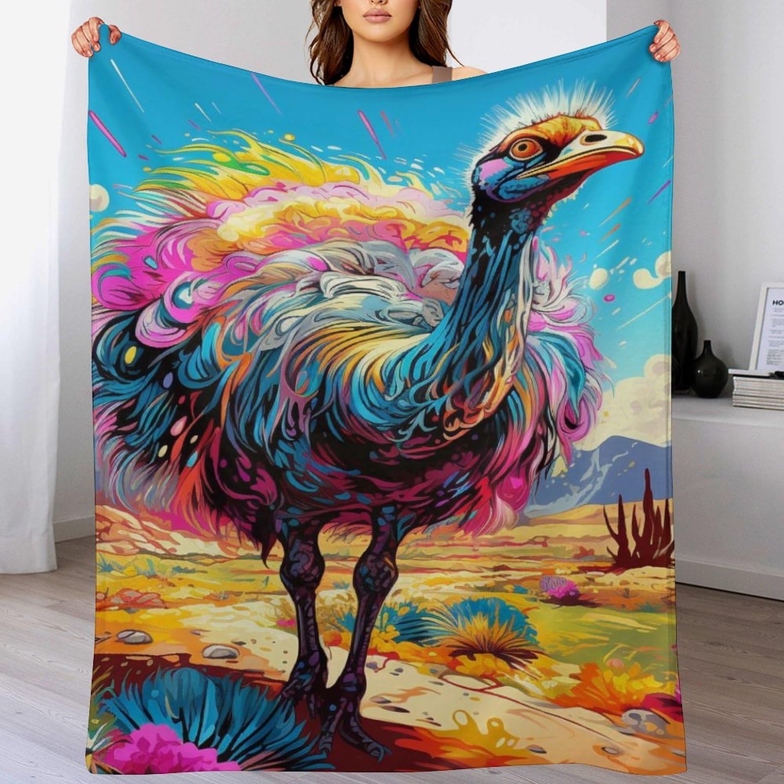 Couverture chaude et confortable en flannel pour vos soirées cocooning