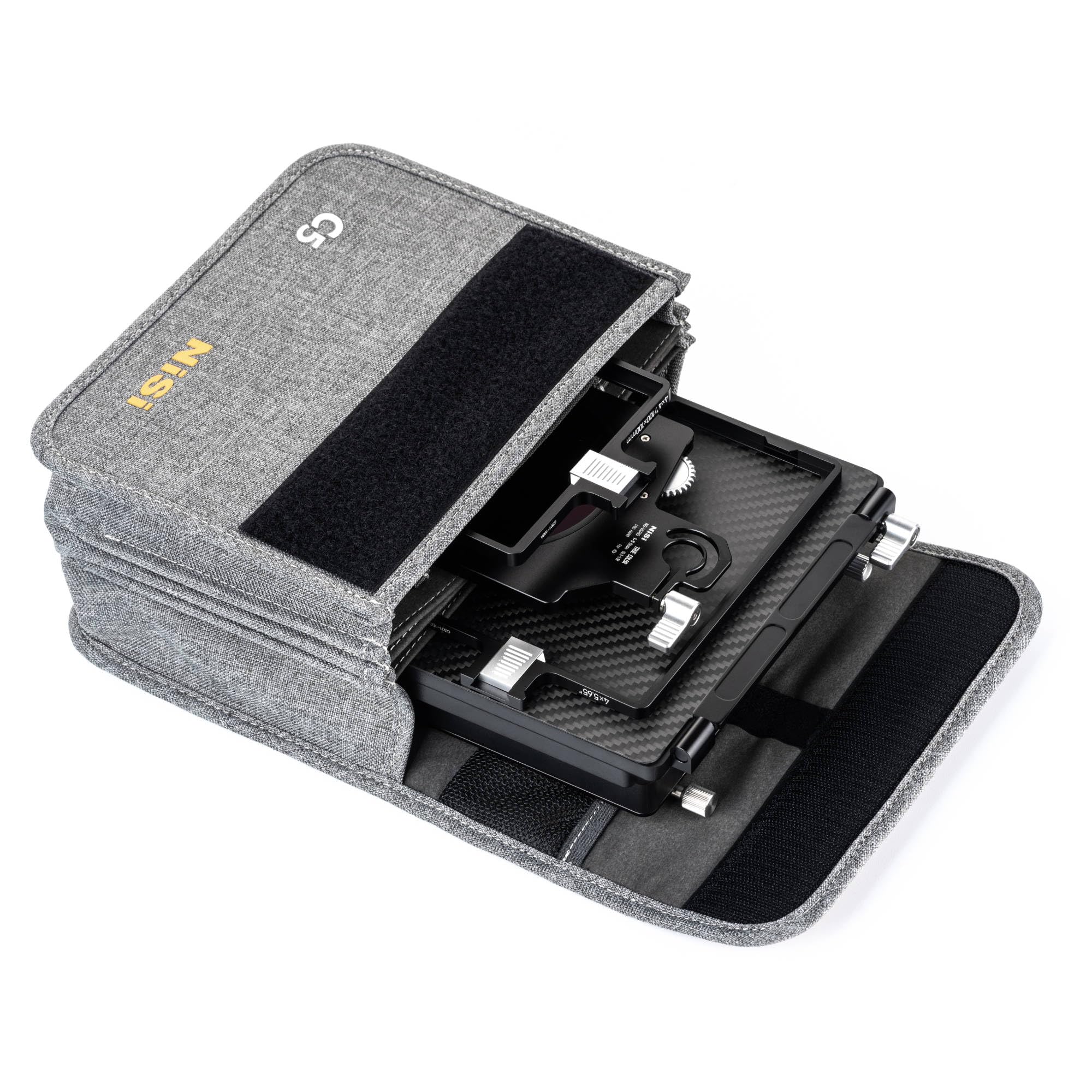 NiSi C5 Matte Box Filmmaker Kit (C5 Matte Box + Bandejas de Filtro + True Color VND 1-5 Pasos + FS ND16 + Black Mist 1/8 + Anillos Adaptadores 67/72/77/82/95mm)