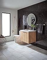 Vista 4 de Moen Kyvos Collection BP3786BN - Toallero de mano de baño moderno de níquel cepillado, tamaño pequeño